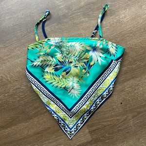 Tank top ties in back